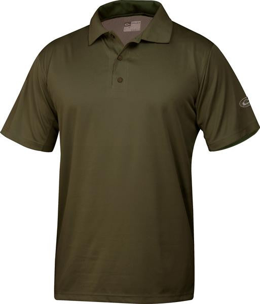 Drake Performance Polo Olive