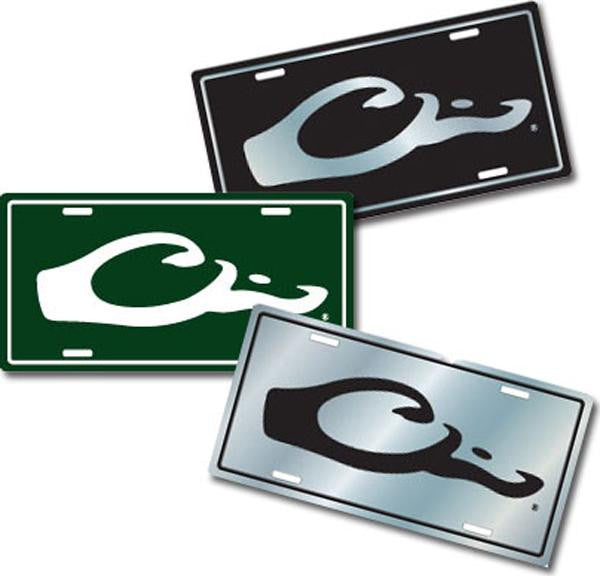 Drake Logo License Plate Green