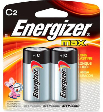 Ener Max Batteries C 2pk