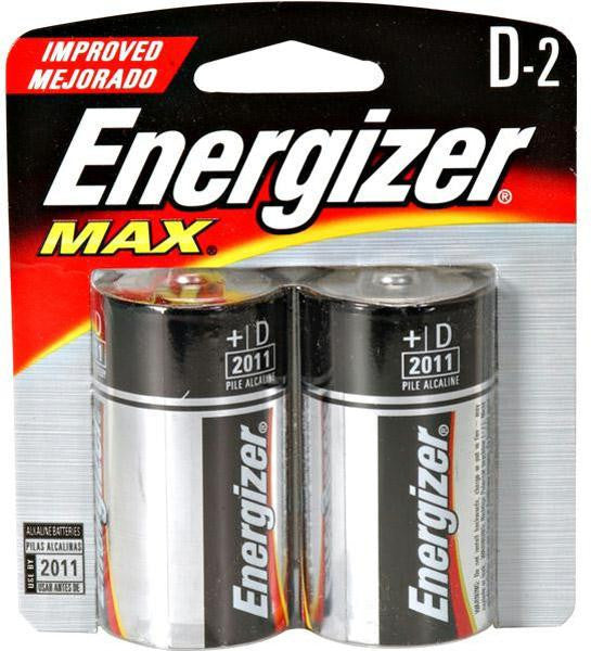 Ener Max Batteries D 2pk