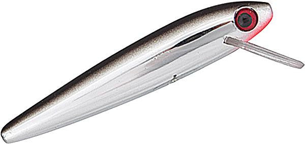 Reb Minnow 1-4 3.5"" Sil-blk Slick