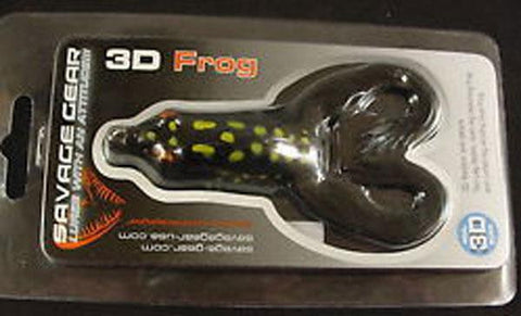 Sav 3d Al Frog 2.25"" 1pk Blk-yellow