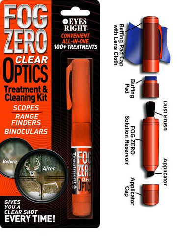 Fog Zero Optic Treatment Display 12