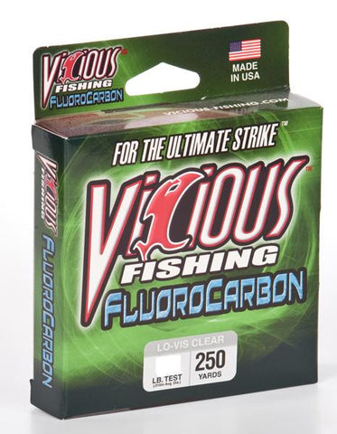 Vic Fluorocarbon Clr 250yds