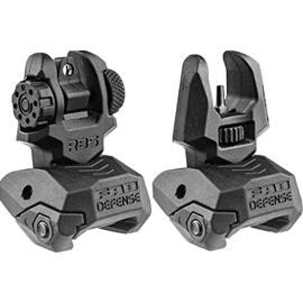 Mako F-r Poly Flip Up Sight M4blk