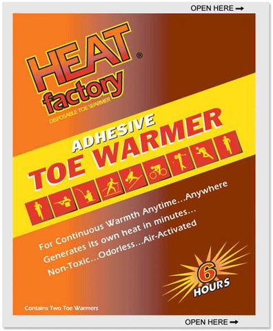 Heat Fact Adh Toe Warmer 2pk 6hr