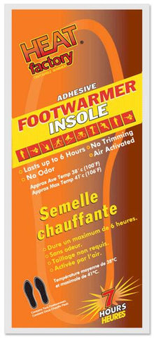 Heat Fact Footwarmer Insole 1pr 8hr