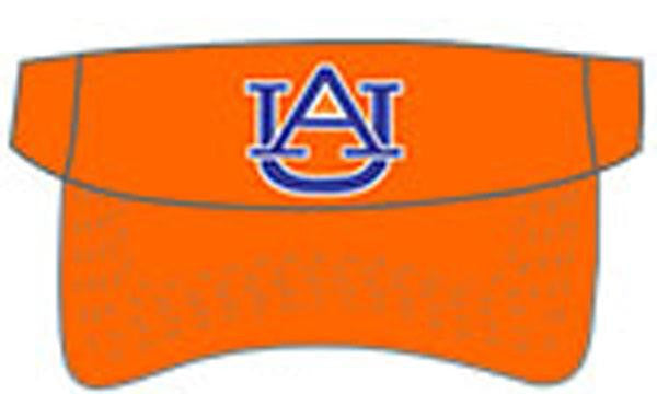 Nc Champ Solid Visor Auburn Orange