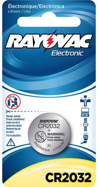 Ray-o-vac Lith Battery 2032 3v1pk