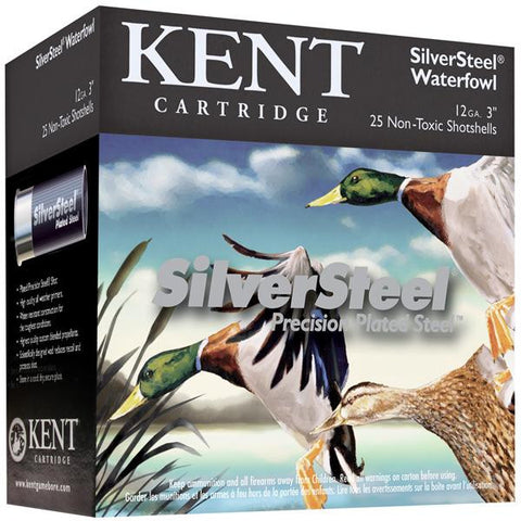 Kent Silversteel 12g 3"" 11-4oz 25bx