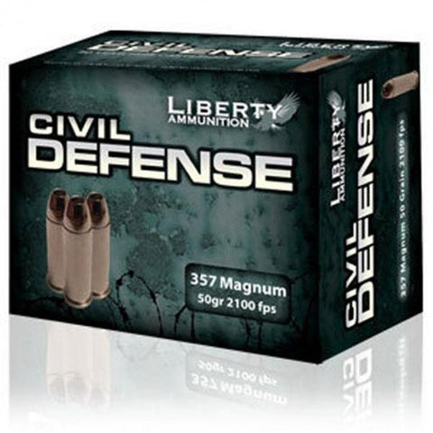 Liberty Civ Def 357mag 50gr Hp20bx