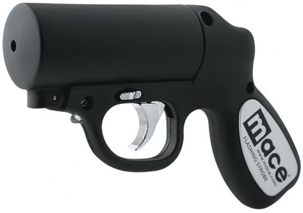 Mace Pepper Gun Blk W-led & 1 O