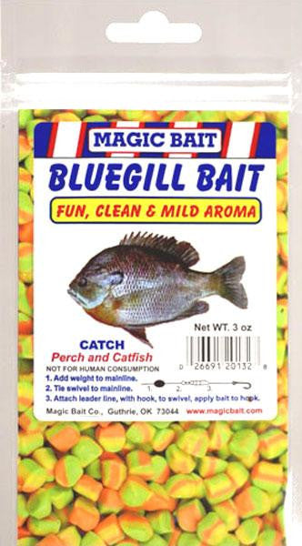 Magic Bluegill Bait Org-yel-cht