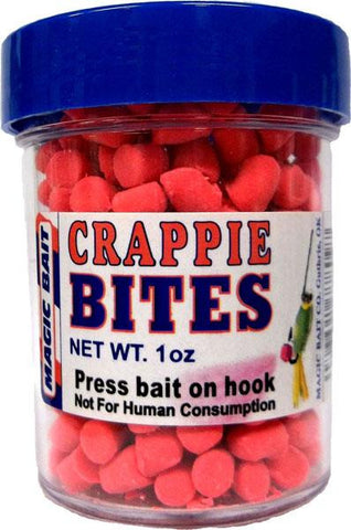 Magic Crappie Bites Red 1oz