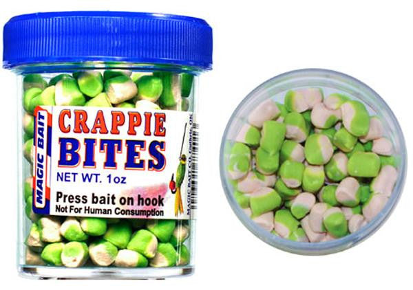 Magic Crappie Bites White-chart 1oz