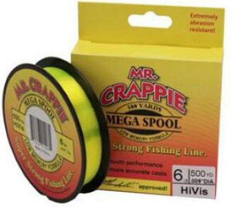 Lews Mr Crp Line Hi-vis 6# 500yd