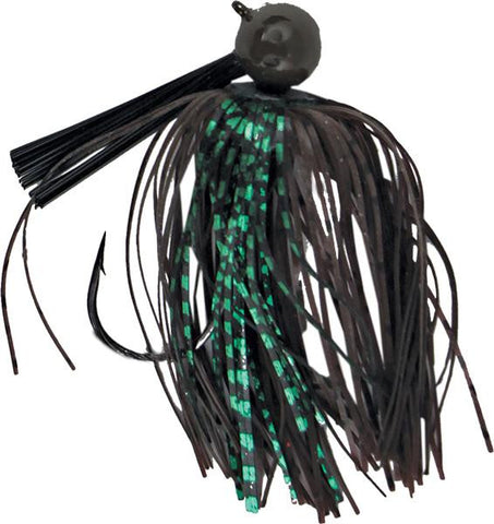 Ls Ftball Jig 3-8oz Brown Grn Flake