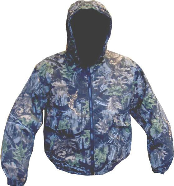 Wf Jacket Bomber W-hood Hardwoods