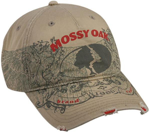 Odc Mossy Oak Logo Cap-khaki