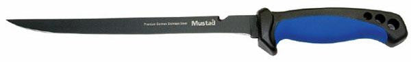 Mus 7"" Fillet Knife Ss Blk Teflon