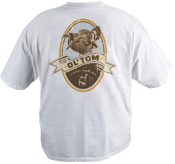 Ol Tom Oval Gobbler Ss Tshirt White