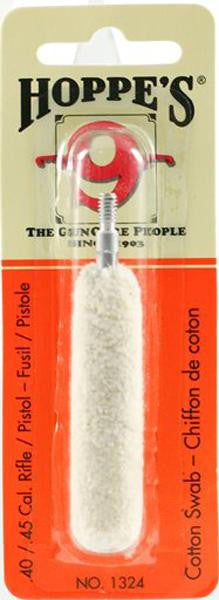 Hoppes Gun Cleaning Swab .40-45 Cal