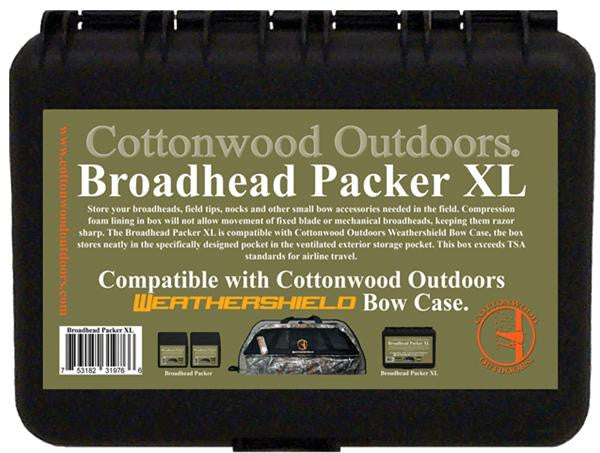 Cottnwd Broadhead Packer X-large