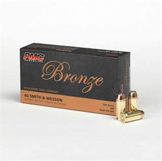 Pmc 40s&w 165gr Jhp 50-bx