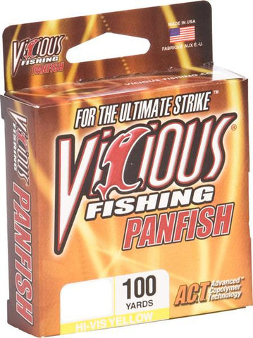 Vic Panfish Hi-vis Yellow 100yds