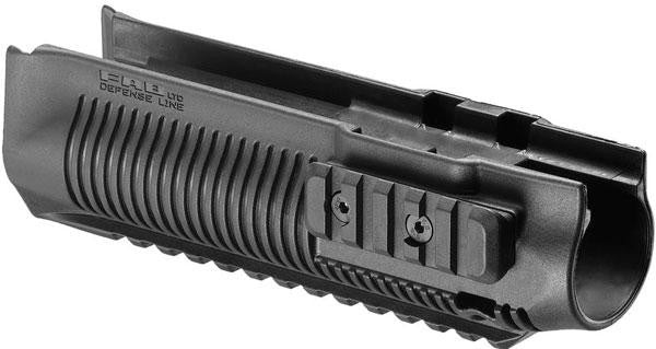 Mako Handguard W-rails Rem 870blk