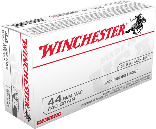 Win Usa 44 Mag 240gr Jsp 50-bx