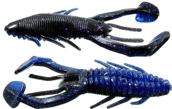 Larew Rattlin Craw Blkbrry Sapphire