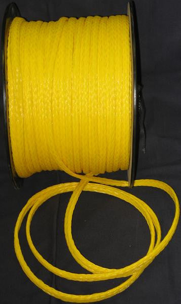 Wc Rope Yel Hollow Braid 3-16"" 300'