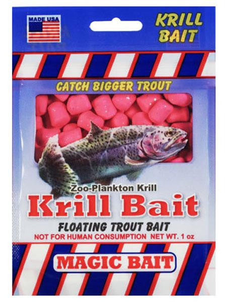 Magic Bait Krill Trout Bait Pnk 1oz