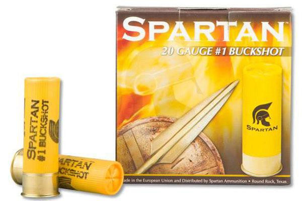 Spartan 20ga 23-4"" #1 Buck 25-bx