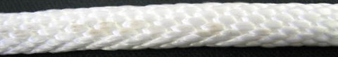 Wc Nylon White Sol Braid 300' 3-16