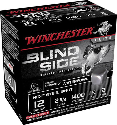 Win Blind Side 12g 2.75"" 11-4 25bx