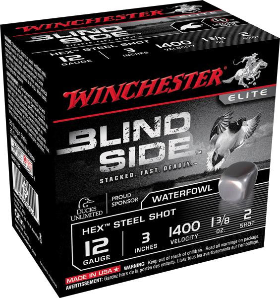 Win Blind Side 12g 3"" 13-8 25bx