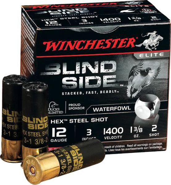 Win Blind Side 12g 3"" 13-8 25bx