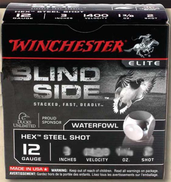 Win Blind Side 12g 3"" 11-8 25bx