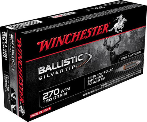 Win Sup 270 Wsm 130gr Bal Tip 20bx