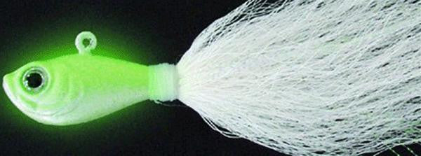 Spro Bucktail Jig 1-4oz Glow