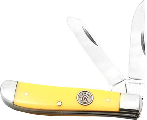 Sarge Trapper 3 1-2"" Yellow Derlin