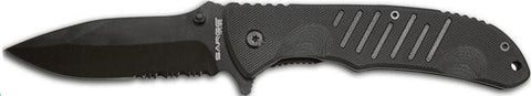 Sarge Foxtrot Blk G-10 Ll 31-2"" Sa