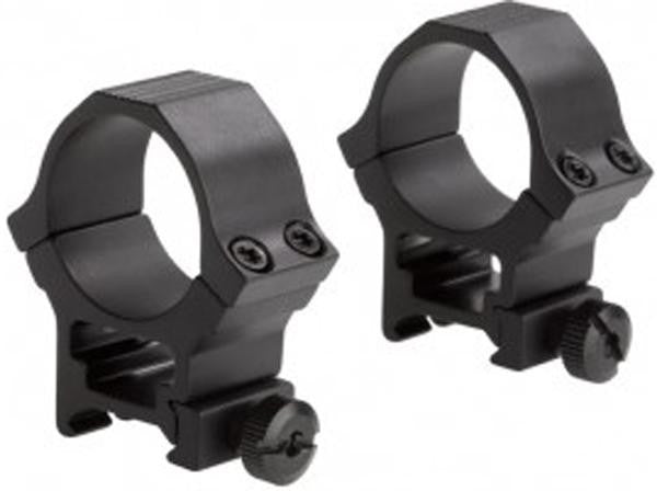 Sun 30mm Sport Rings High Blk Matte