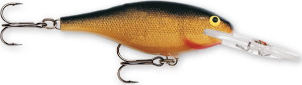 Rapala Shadrap 2"" 3-16 Gold Blk