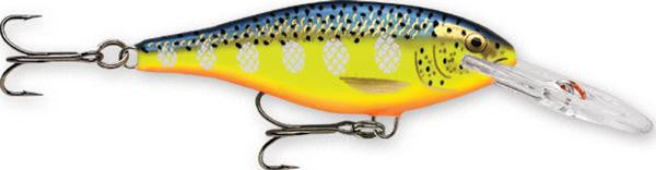 Rapala Shadrap 2"" 3-16 Hot Steel