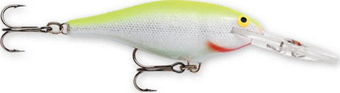 Rapala Shadrap 2"" 3-16 Silver Cht