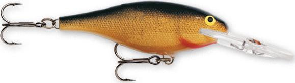 Rapala Shadrap 2.75"" 5-16 Goldblk