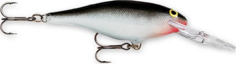 Rapala Shadrap 2.75"" 5-16 Sil Blk